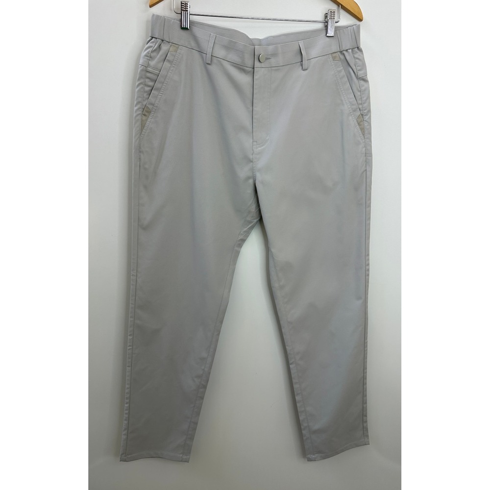 Jack Archer Jetsetter Tech Pants 34 x 32 Gray Golf Travel Performance Stretch - Picture 2 of 11